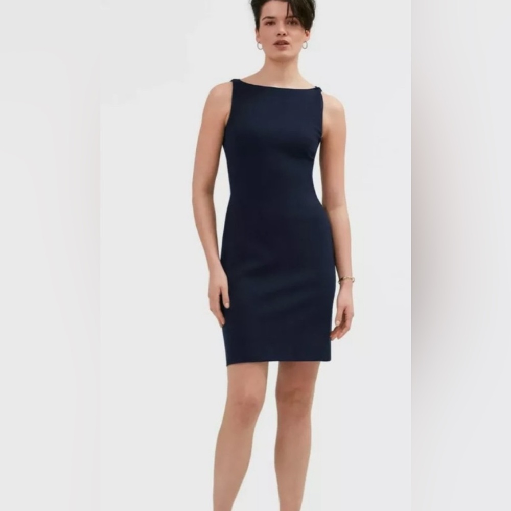 MM Lafleur Lydia Navy Dress